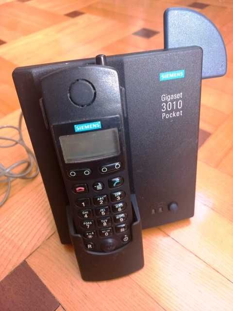 Telefon stacjonarny Siemens Gigaset 3010 Pocket, telefon bezprzewodowy