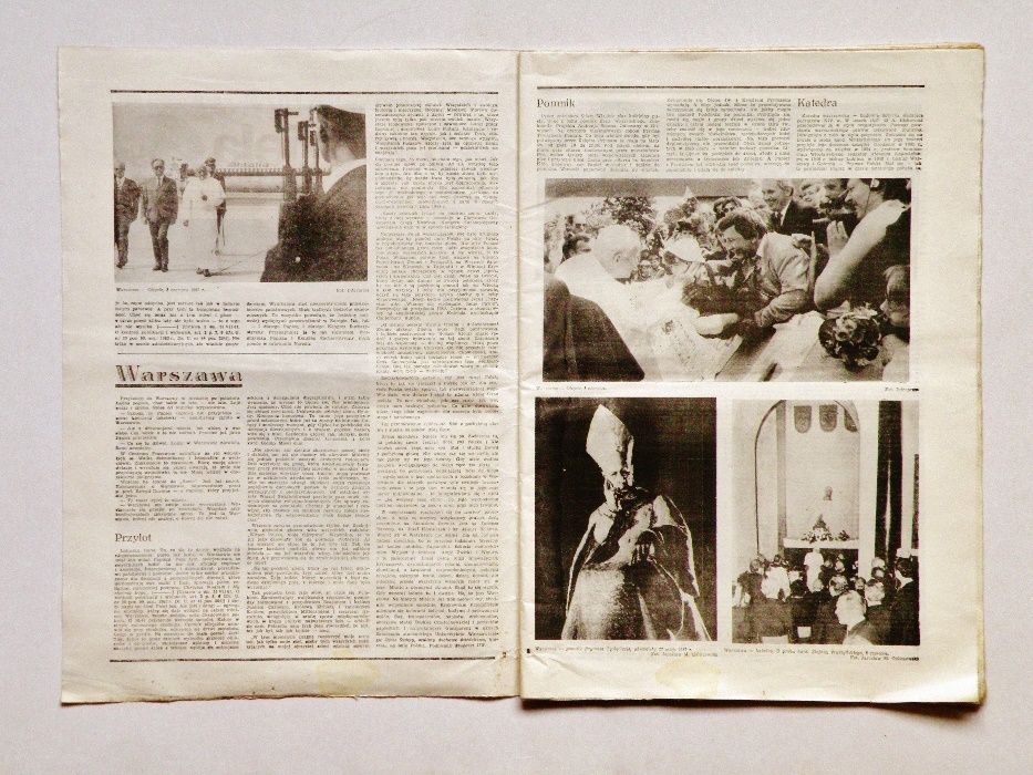 '' Niedziela '', wydanie specjalne tygodnika - wizyta Papieża 1987 rok