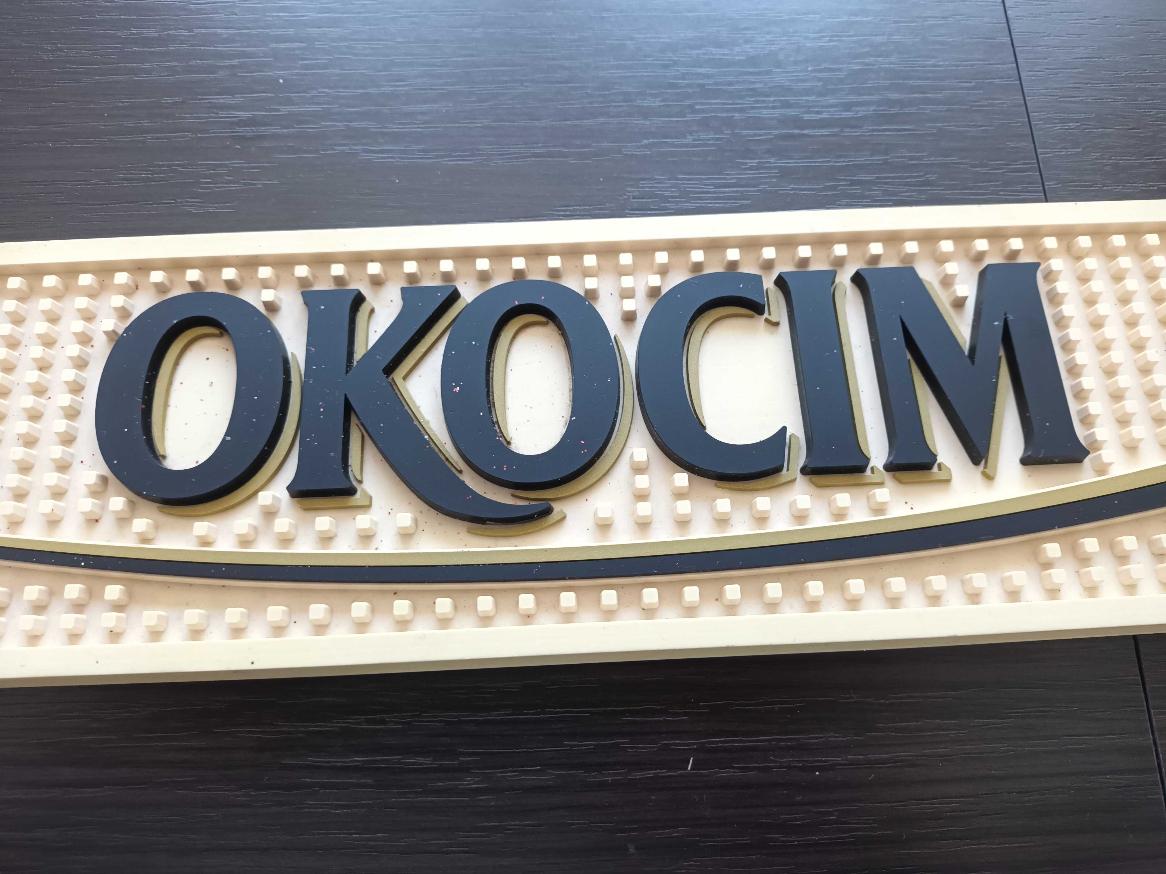 Stary baner reklamowy z lat 90tych ub wieku