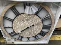 Dekoracyjny zegar ścienny rzymskie cyfry