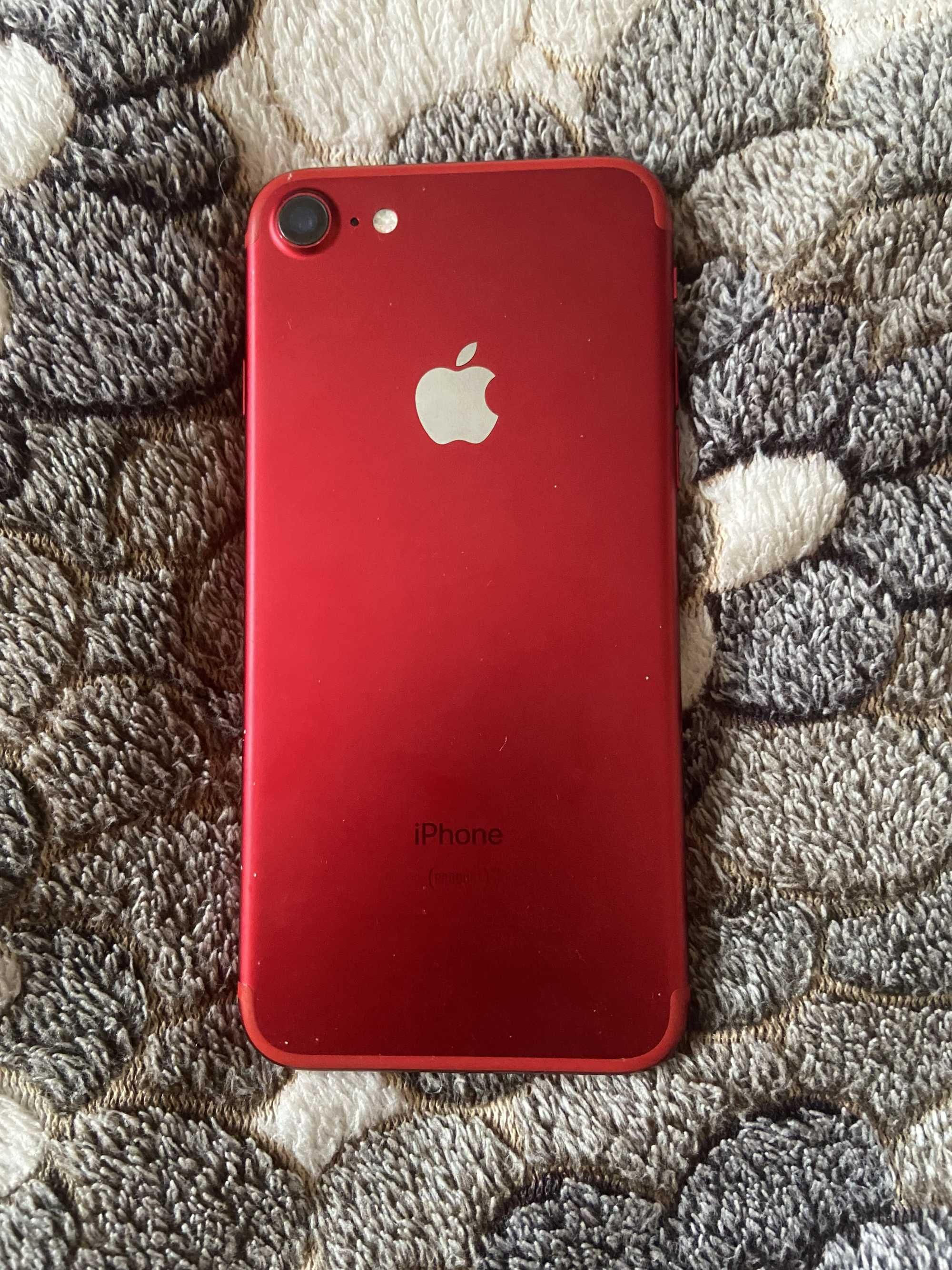 Iphone 7 RED (Neverlock) 128 GB