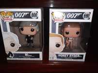 Funkos 007 e batman dark knight