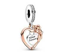 CHARMS Zawieszka Love Forever do Pandora APART Koralik na Prezent