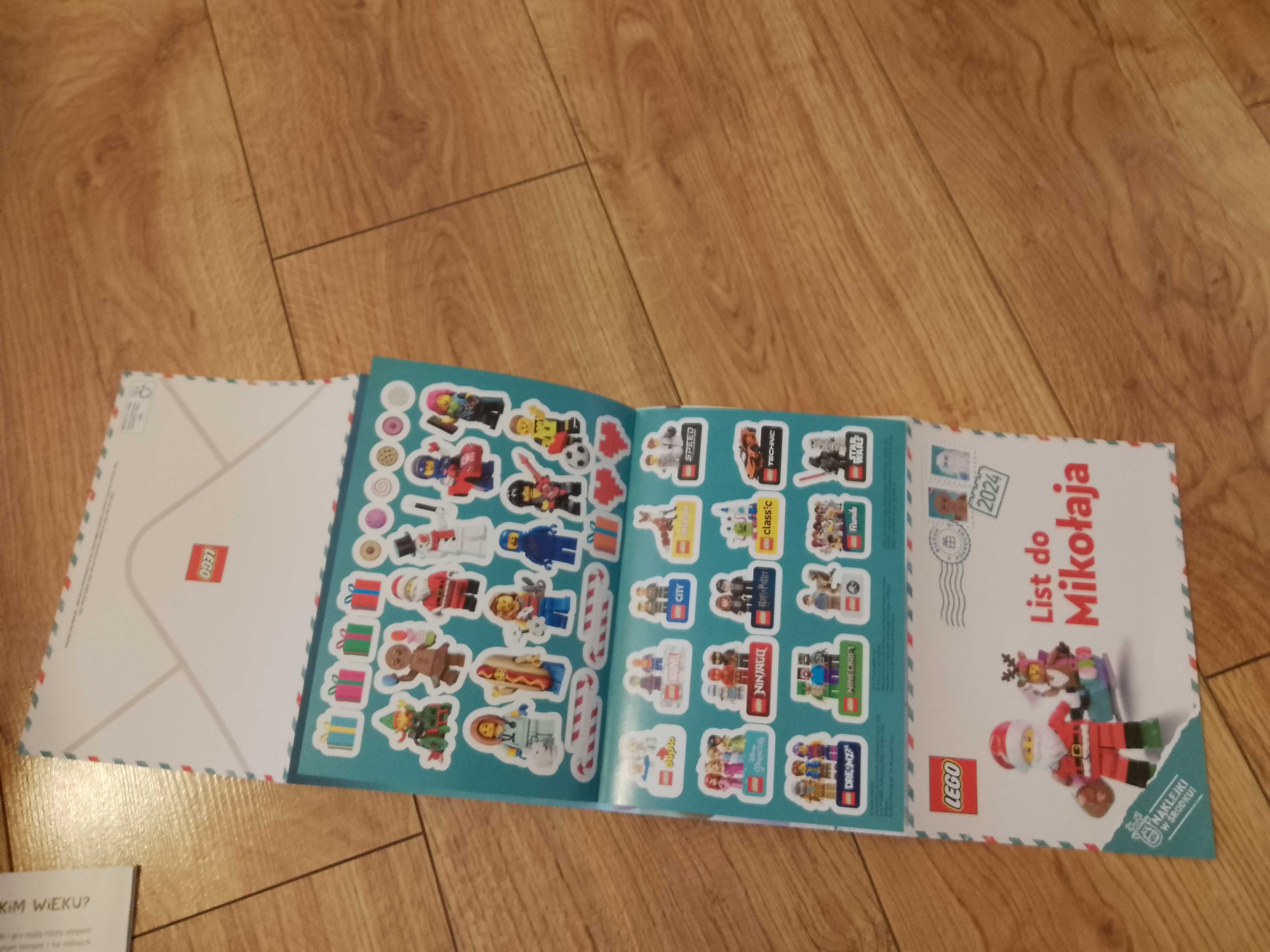 plakat dla dzieci alfabet felus i gucio, katalog pucio i naklejki lego