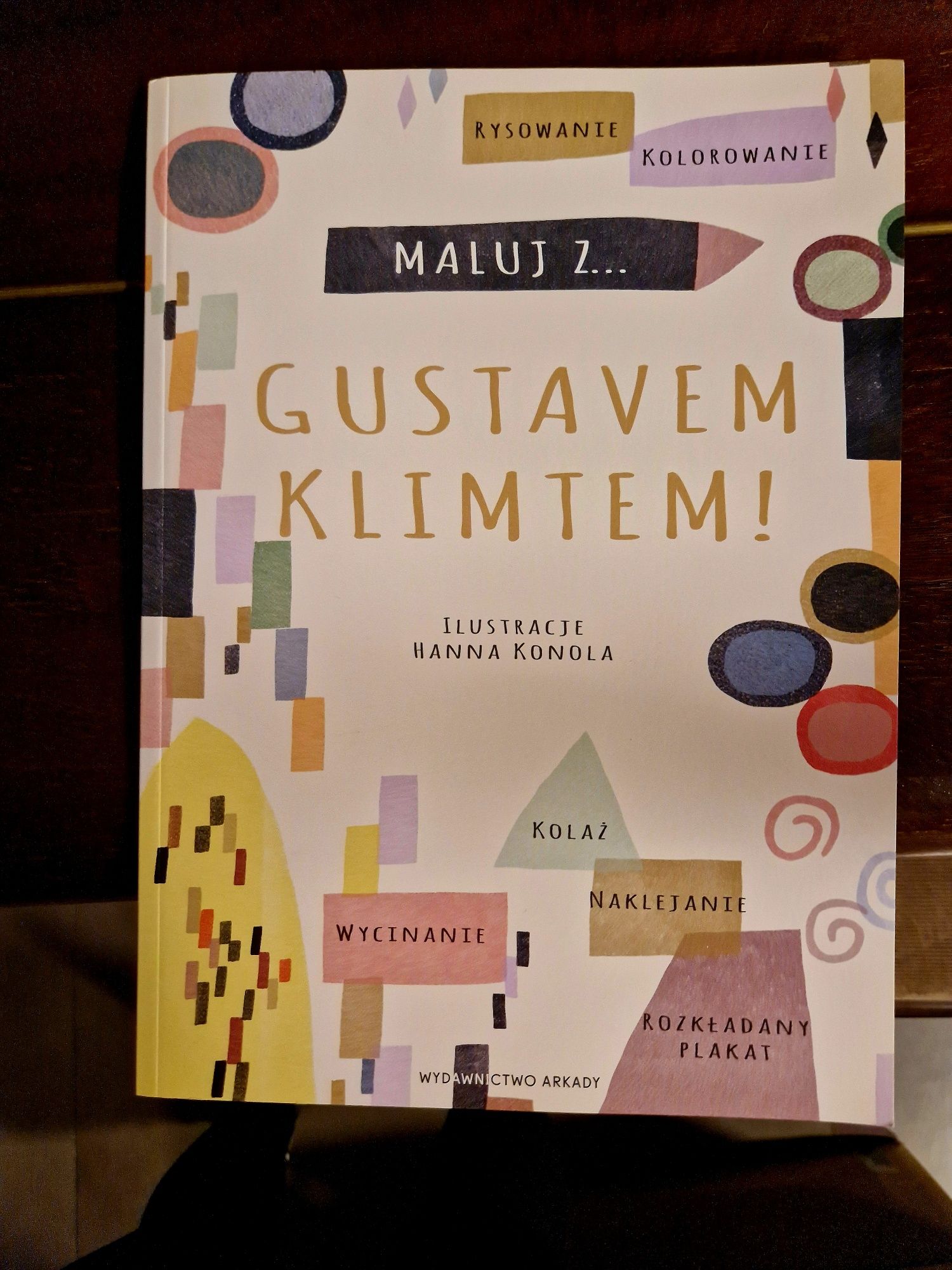 Książka do uzupełniania Maluj z Gustawem Klimtem