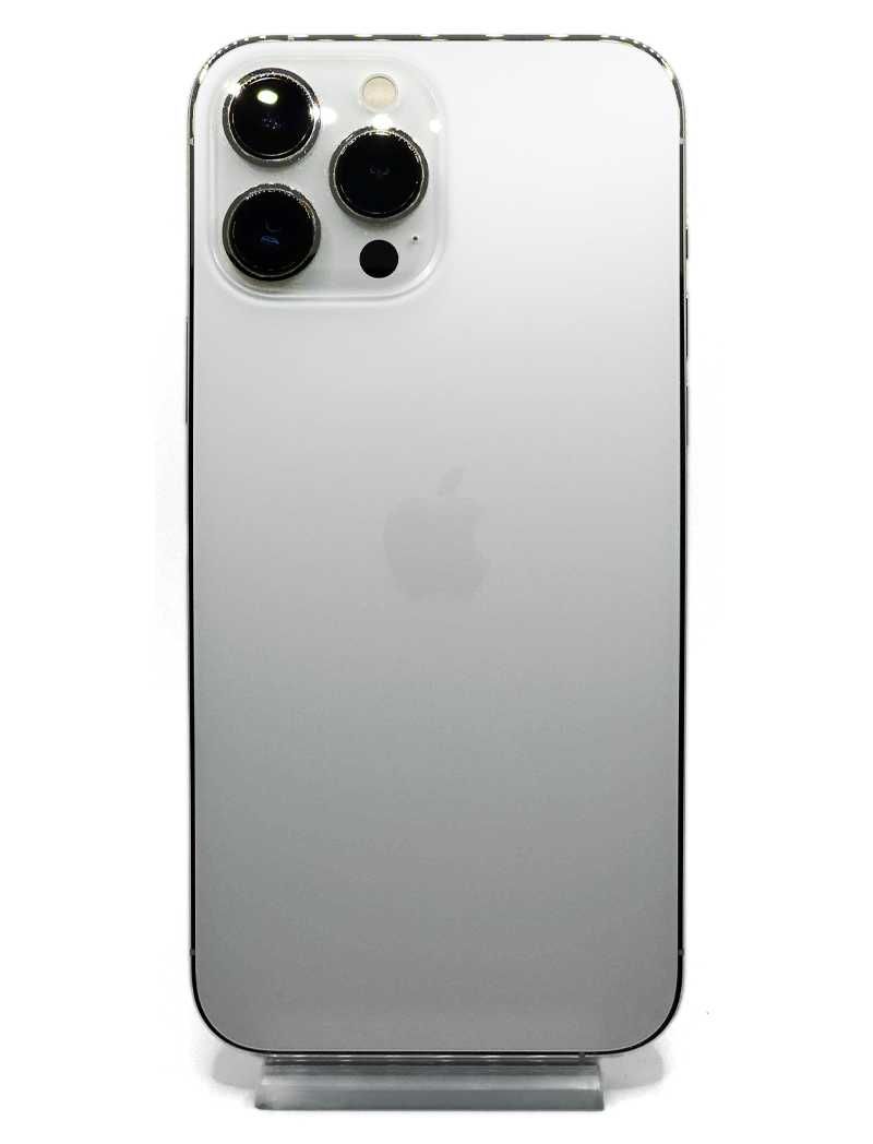 Smartfon Apple iPhone 13 Pro Max 128GB Srebrny | Kpl, ideał, kond. 90%