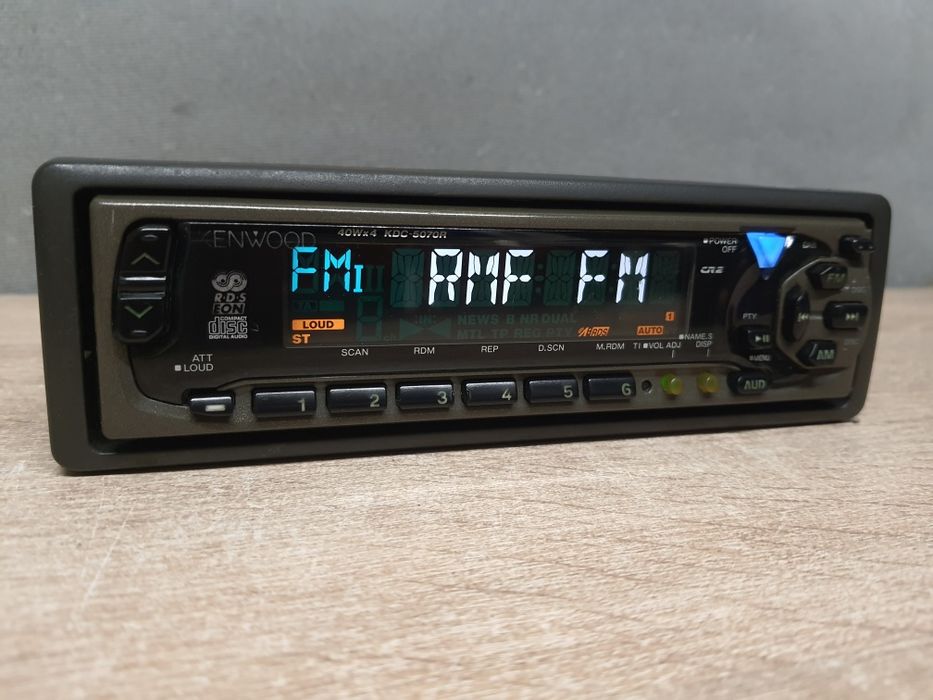 Radio samochodowe Kenwood KDC-5070R CD Kolory Klasyk lata 90' Oldtimer