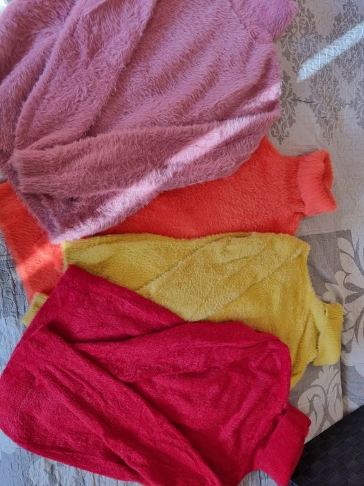 Golf damski ala alpaka komplet