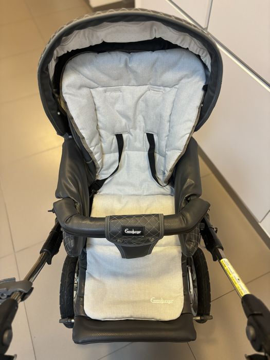 Wózek 3w1 EMMALJUNGA Mondial Duo Combi skóra