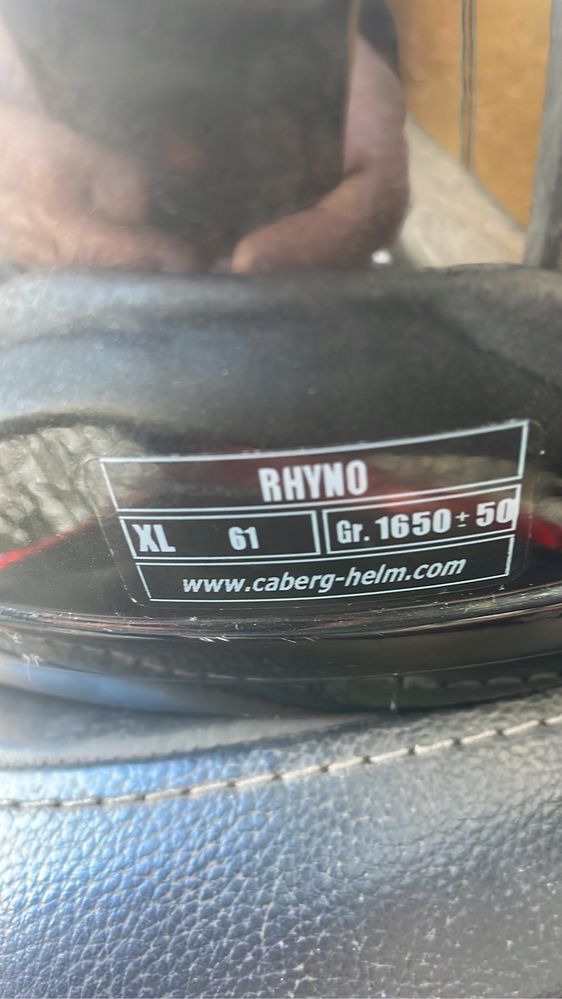 Caberg rhyno xl preto