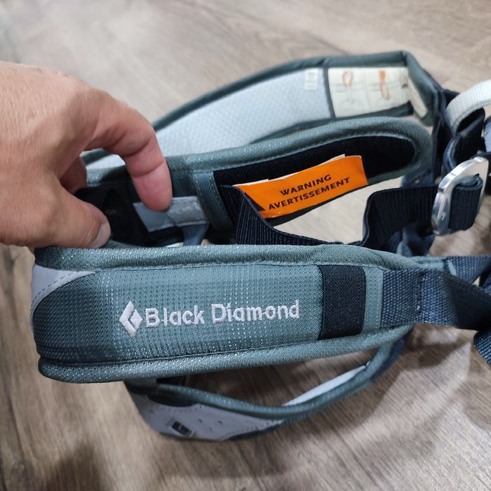 Страхувальна система Black Diamond Momentum + 2 оттяжки з карабінами