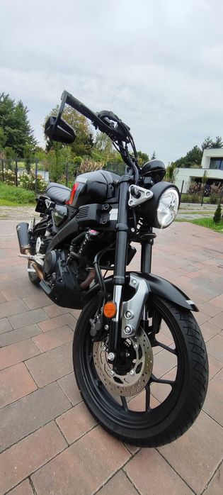 yamaha xsr 125, kat B, kat A1