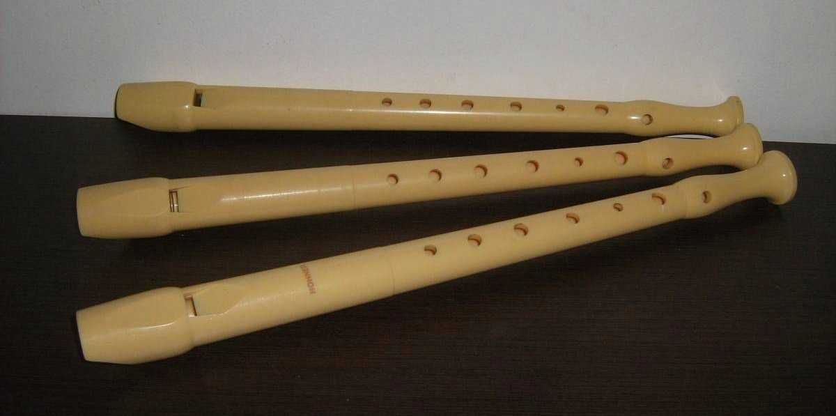 3 Flauta de Bisel Flauta Hohner como novas para venda ou troca