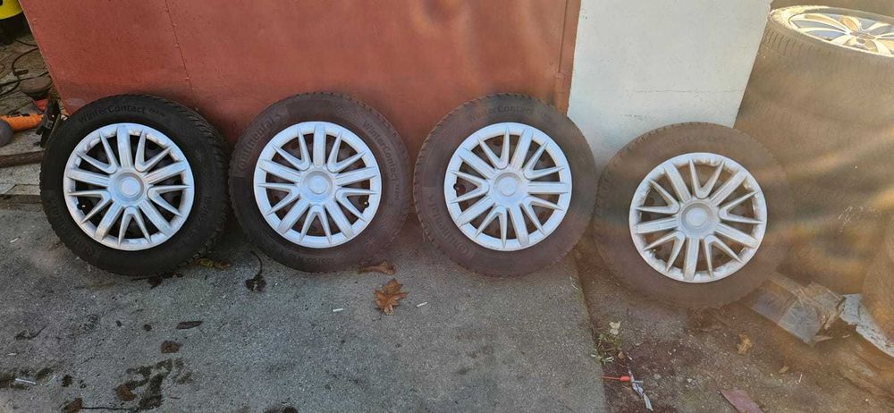 Felgi stal Dacia Renault Continental Winter 4x100, 2024r, 185/65/15
