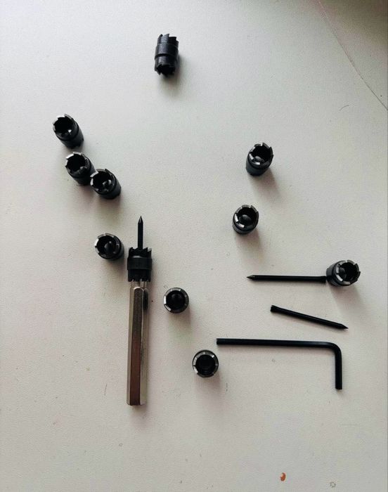 Фреза для демонтажу сварочной точки сверло набор з 14предметів змінні