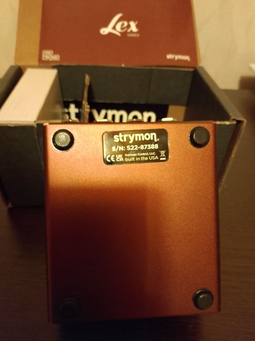 Strymon Lex V2 Rotary Speaker Simulator + Drive + Wah-wah педаль