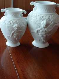 Две керамические вазы с Ангелами/Италия