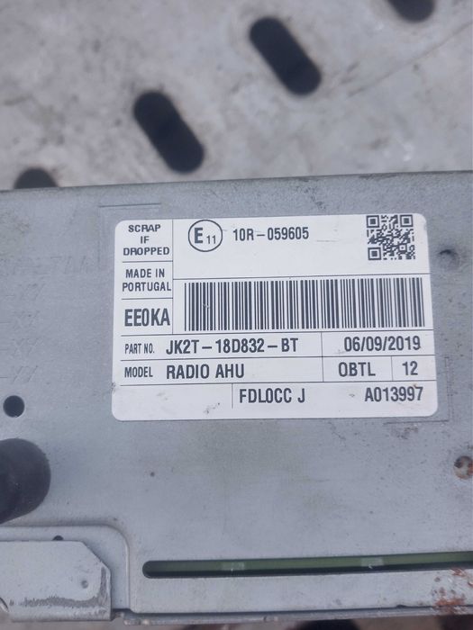 radio AHU ford transit custom