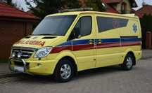 Mercedes-Benz Sprinter  Ambulans karetka typ B PN-EN 1789 nosze Stryker M1 stan bardzo dobry