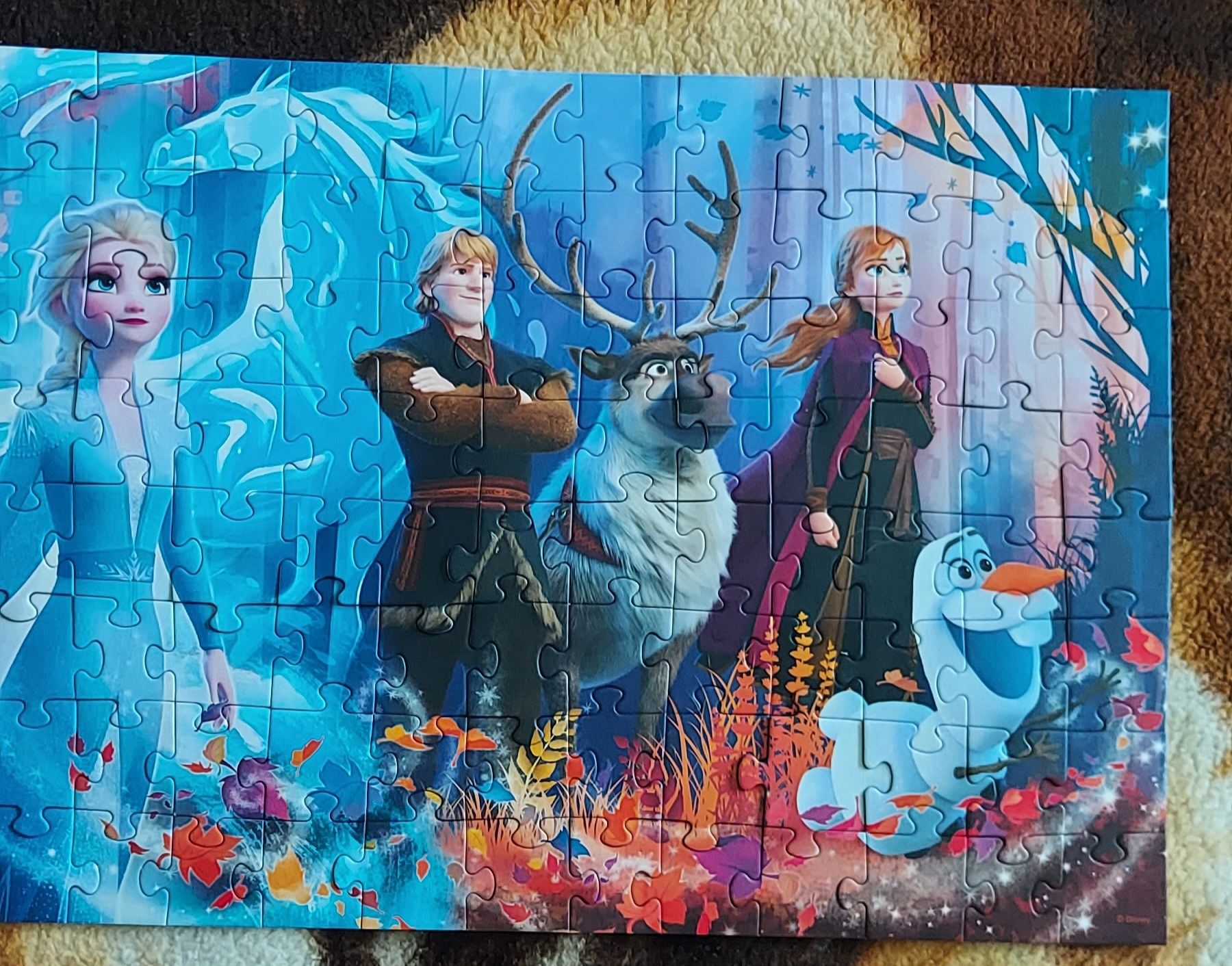 Puzzle Kraina Lodu Frozen 100 el