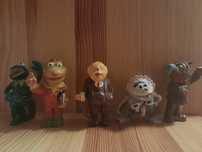 Unikatowe figurki prl muppet show 1976 r.