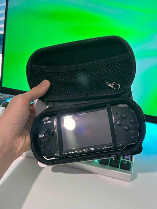 чохол для psp ПСП , ПС портабле street ps slim 2000 3000 black hornes