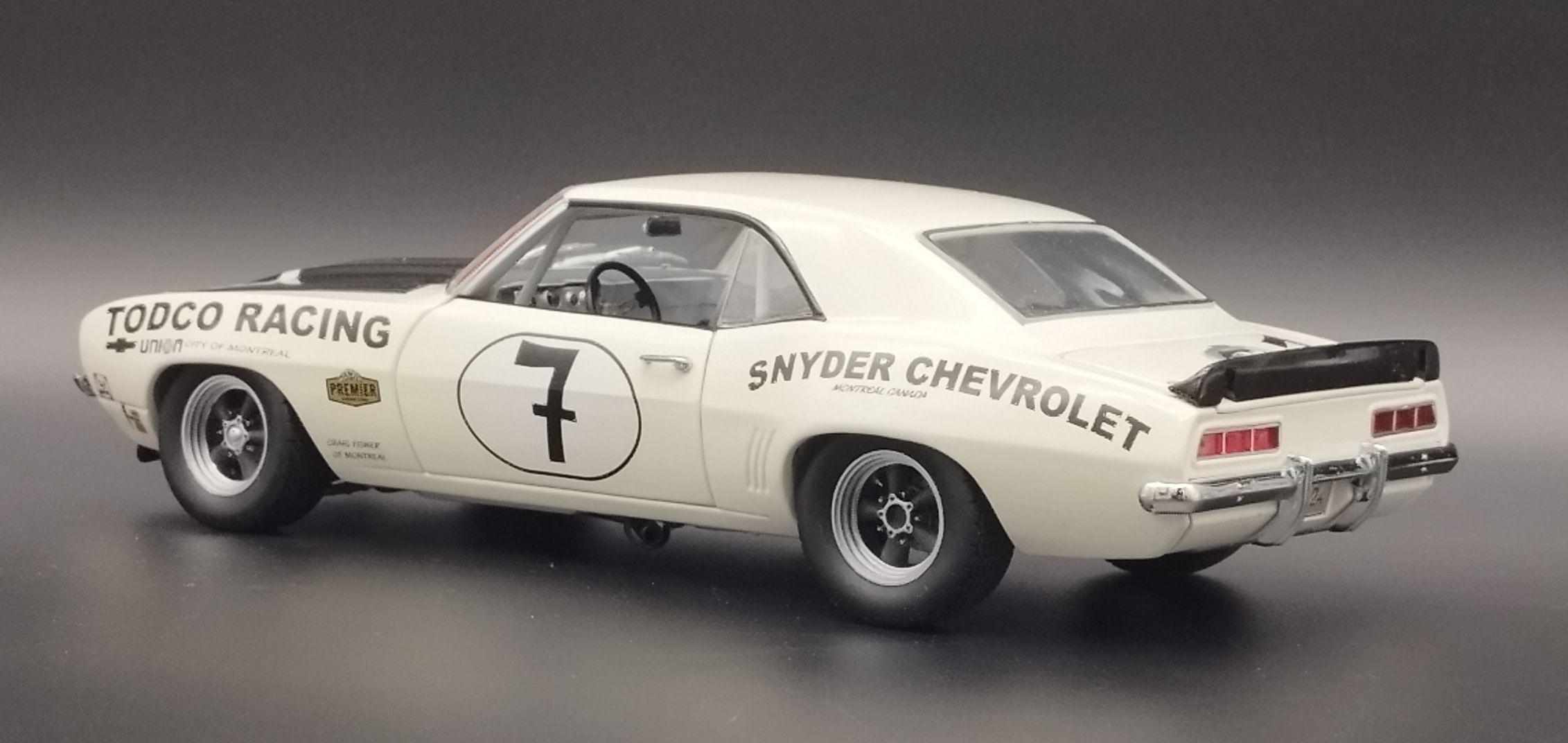 1:18 GMP 1969 Trans Am Camaro Chevrolet Todco Racing Craig Fischer