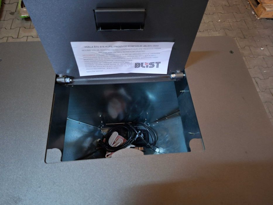 Piec na pellet z płaszczem wodnym BLIST TERA 18KW ECODESIGN A+