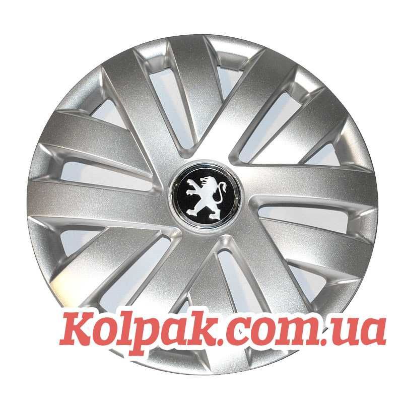 Колпаки на колеса PEUGEOT R14 R15 R16 R17 ПЕЖО ковпаки під оригінал