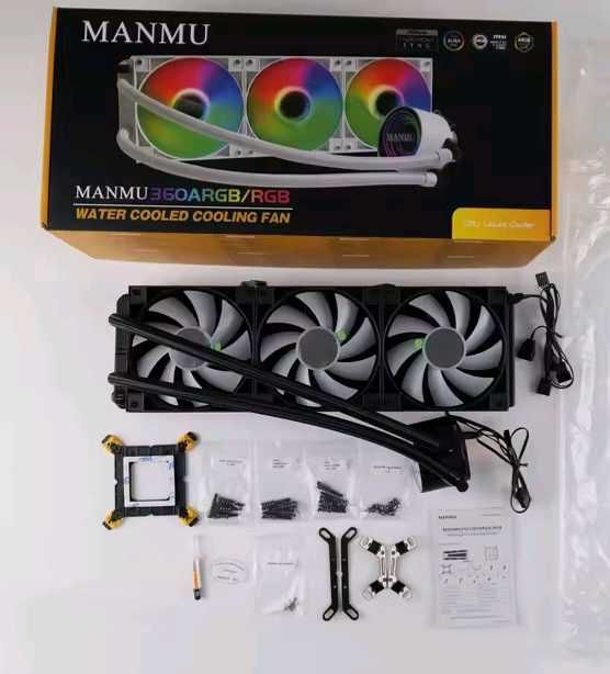 Водяное охлаждение manmu 360 argb