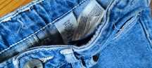 Spodnie jeansy r.122 h&m, hm dżinsy