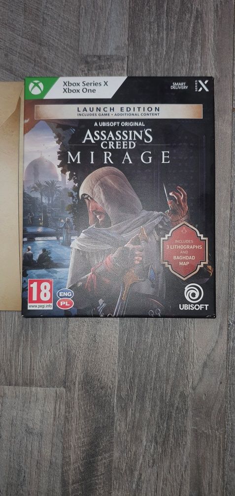 Sprzedam gre assassins creed mirage launch edition