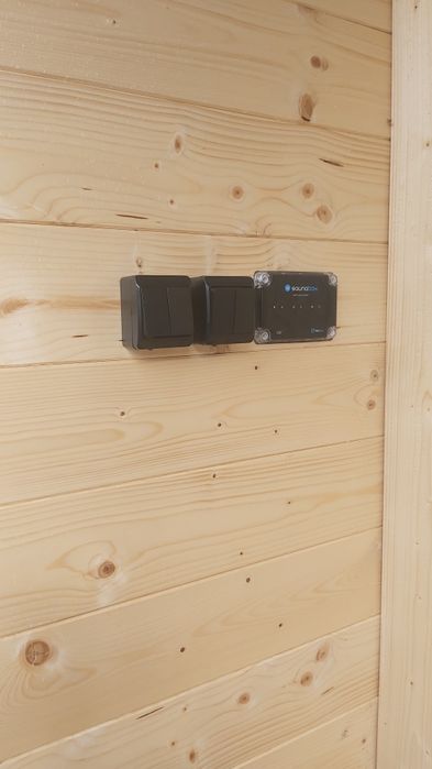 Sauna zewnętrzna ogrodowa stodoła -dostępna od ręki
