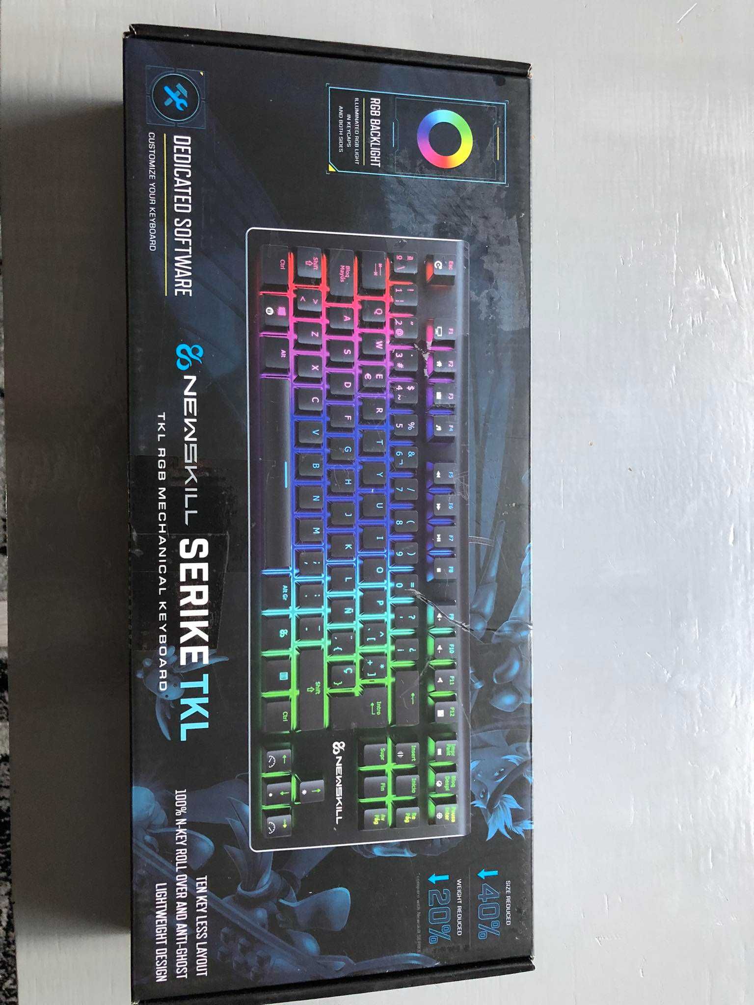 Klawiatura gamingowa NEWSKILL Serike TKL - Red Switch