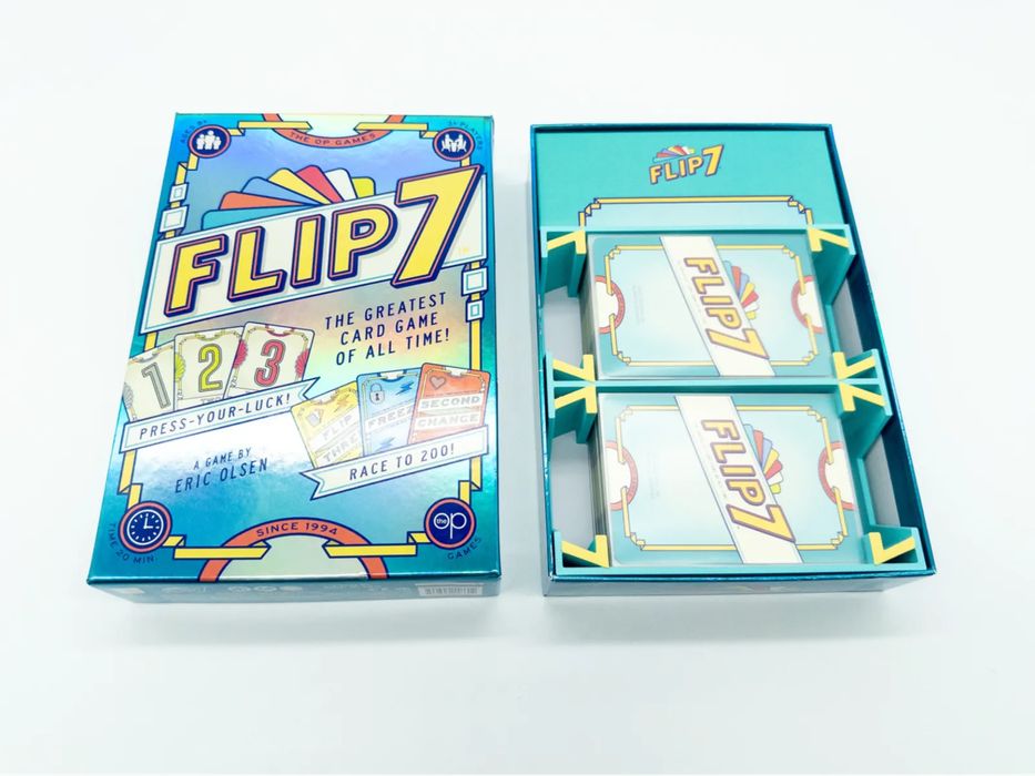 Inserto para Jogo Flip 7 (Com ou Sem Tampa)