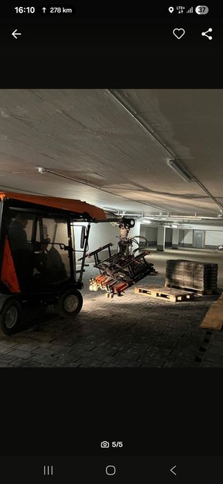 Maszynowe układanie kostki Usługi Brukarskie