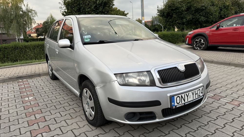 Skoda fabia 1.4 mpi 2007r klimatyzacja