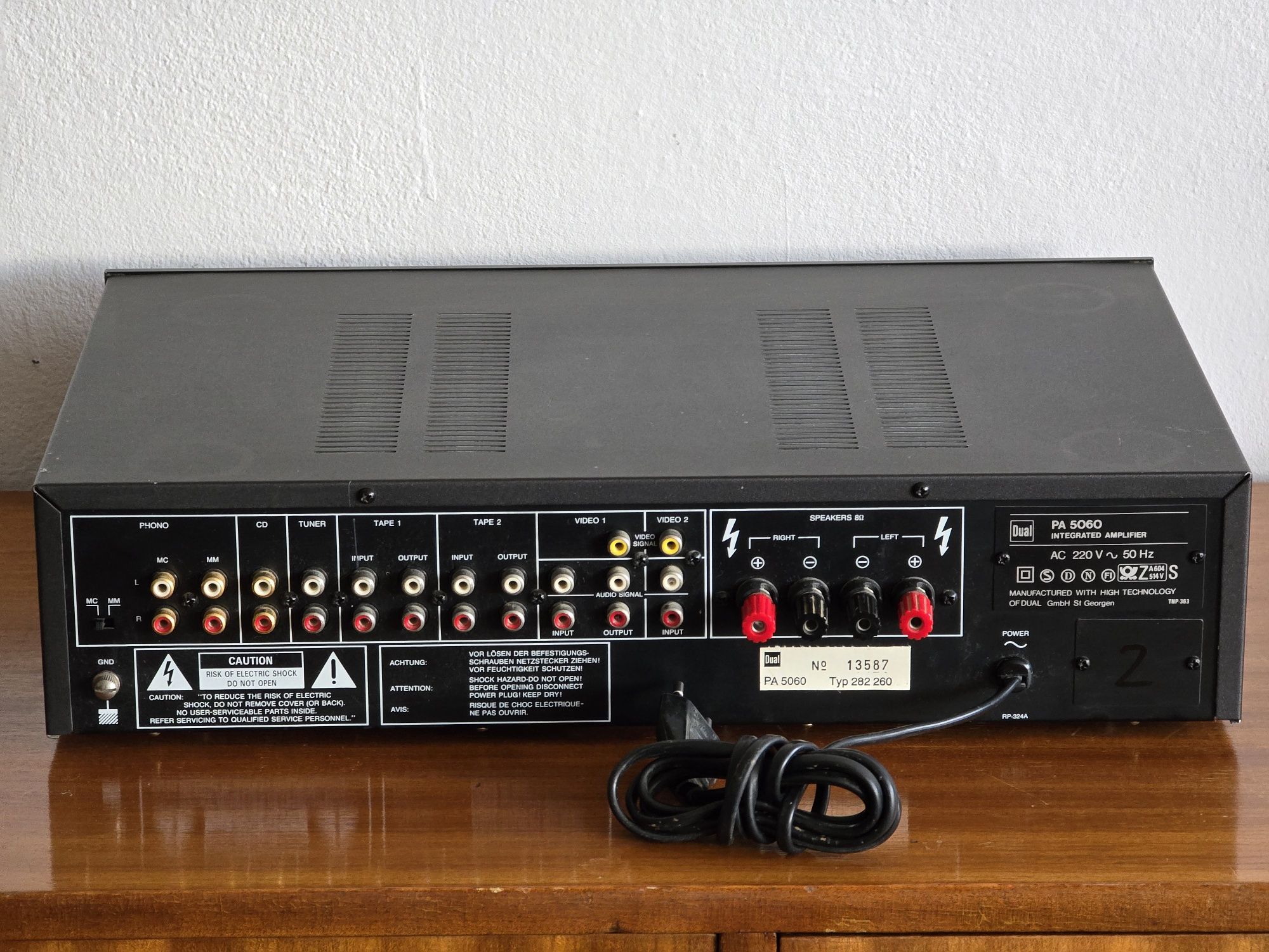 Audiophile Concept HIGH CURRENT wzmacniacz Dual PA 5060 ROTEL koncept