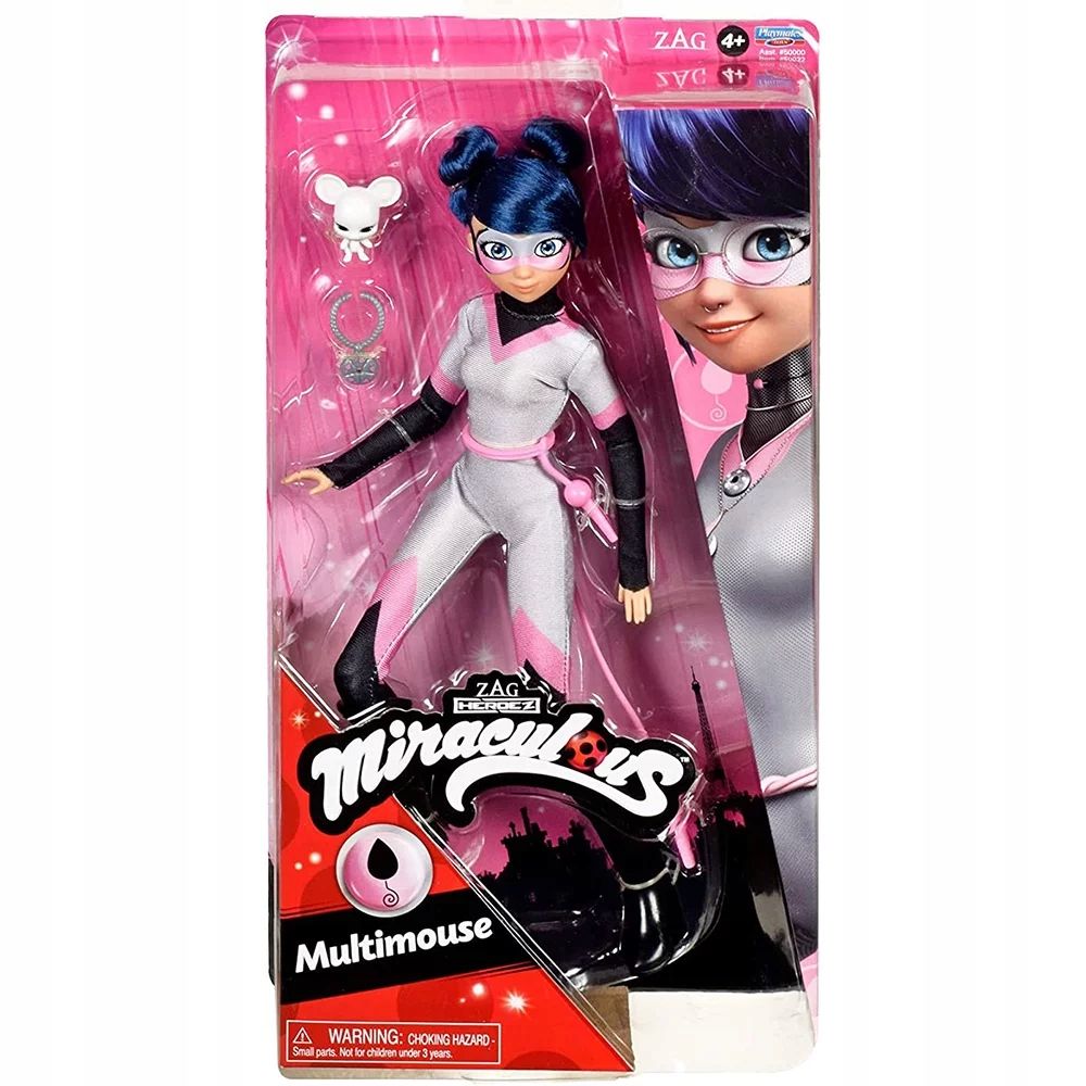 Lalka Miraculous Biedronka I Czarny Kot Playmates Toys Multimouse 25