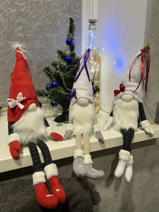 Новорічний гном, новорічна іграшка