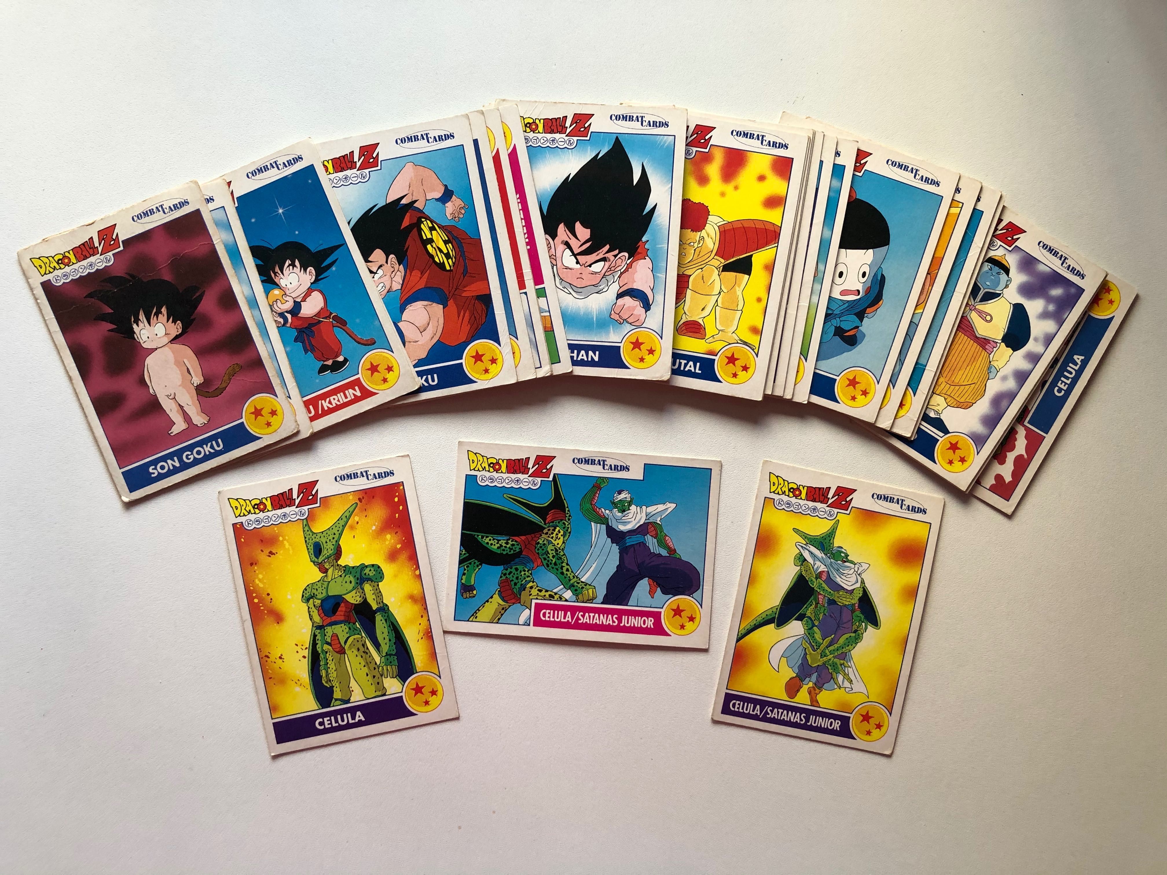 NEW: Cartas Dragon Ball Panini: Serie 1, 2, 4, Combat Cards & Fusion