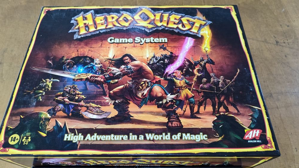 Heroquest Game System + 2 expansões