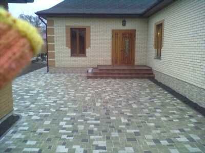 Укладка тротуарной плитки