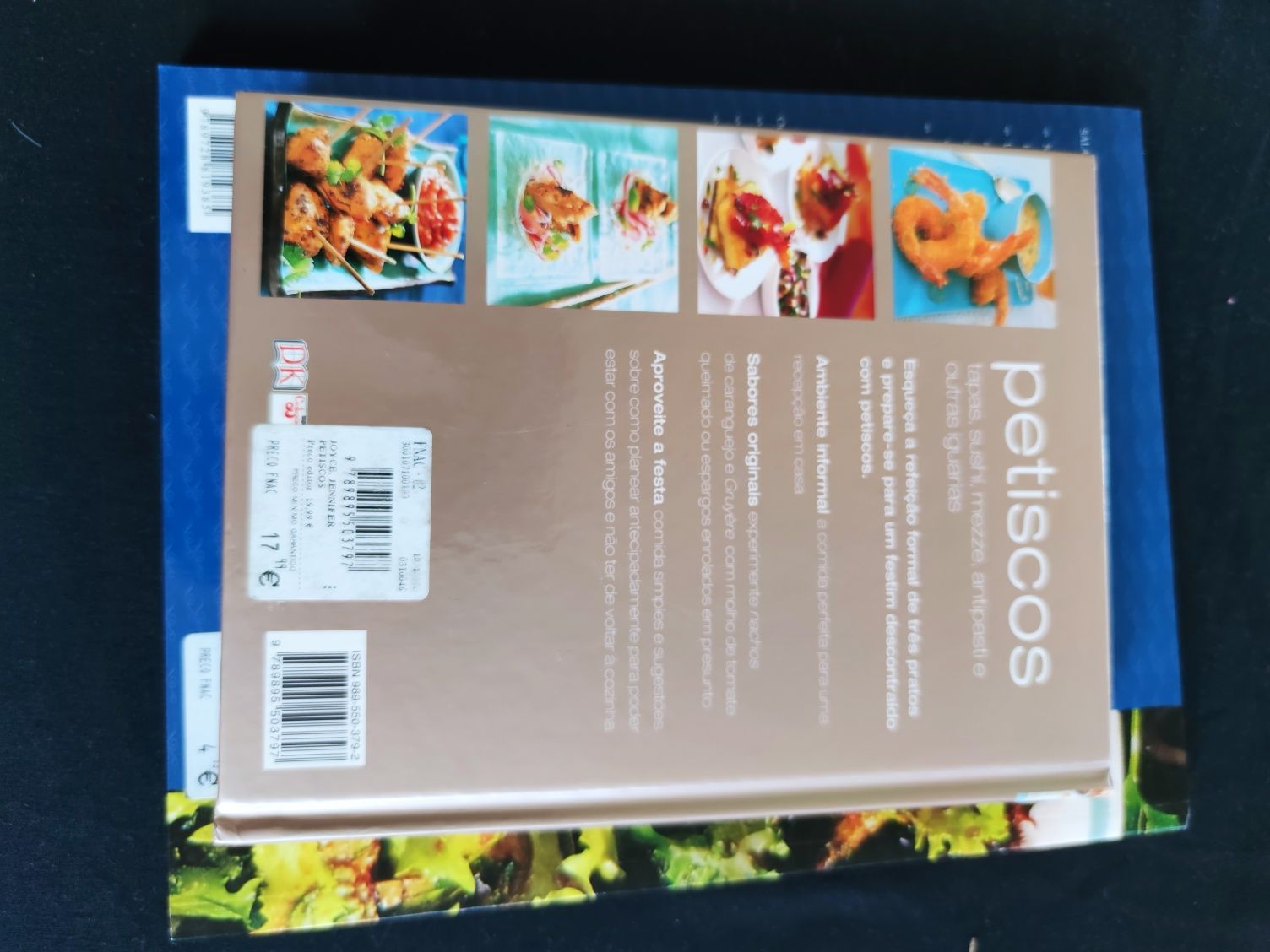Conjunto de 4 livros de receitas novos