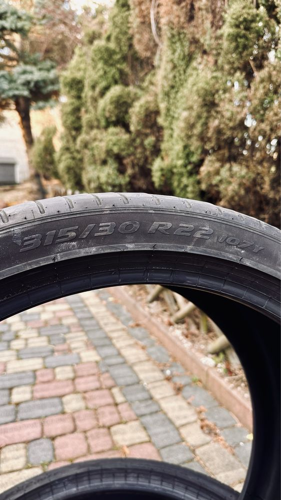 Pirelli p zero 315/30 r22