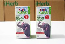 Kids Xlear, детский солевой спрей для носа с ксилитолом, с iHerb