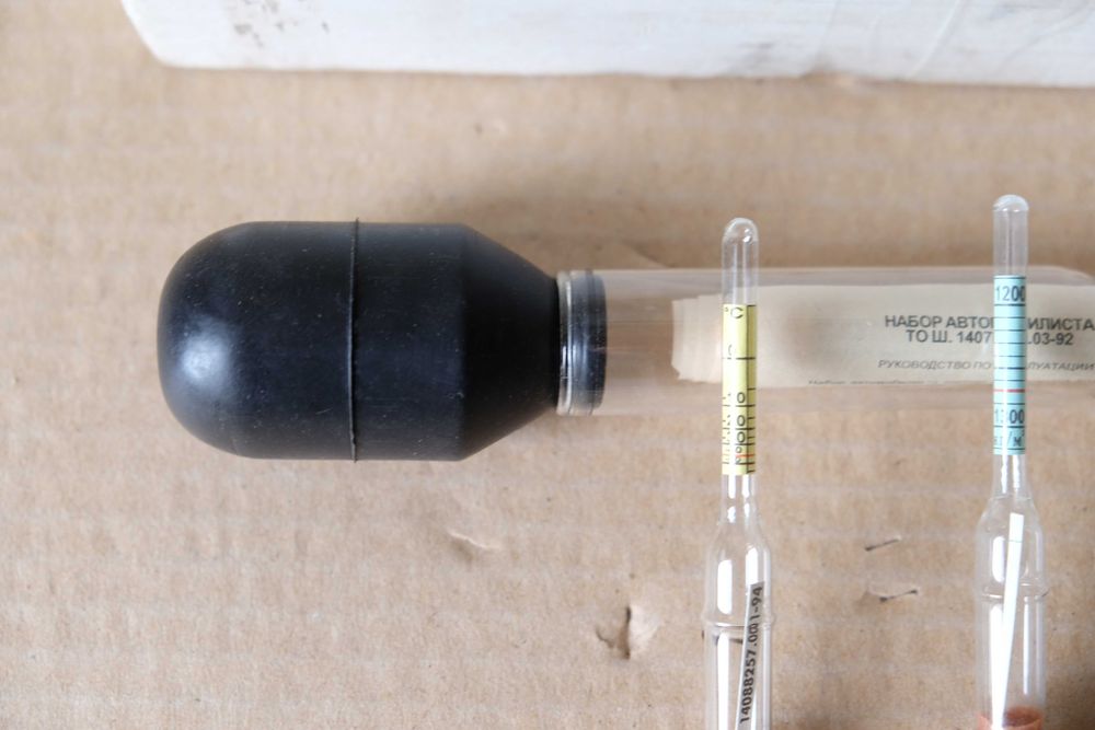 Ареометр для электорлита и антифриза.Новый