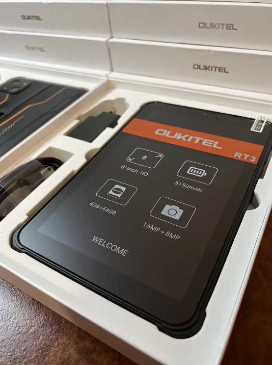 Захищений планшет Oukitel rt3 4/64gb. Нові, краща ціна, дроп!