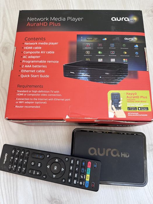 Медіаплеєр Aura HD Plus