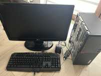 I5-8400 6 rdzeni 16GB RAM 2GB VRAM monitor 24cale